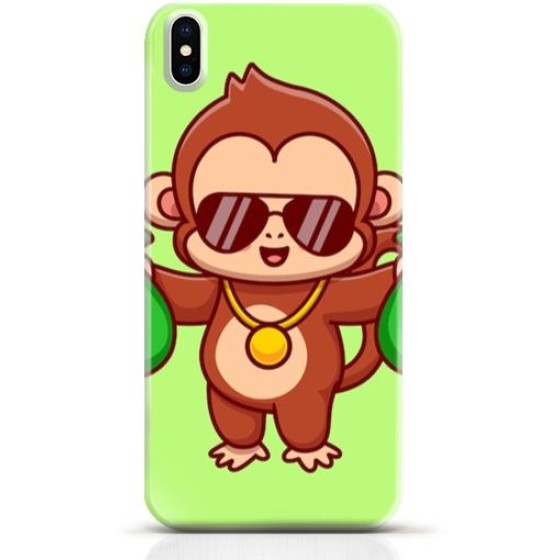 Monkey iPhone X case Style 6