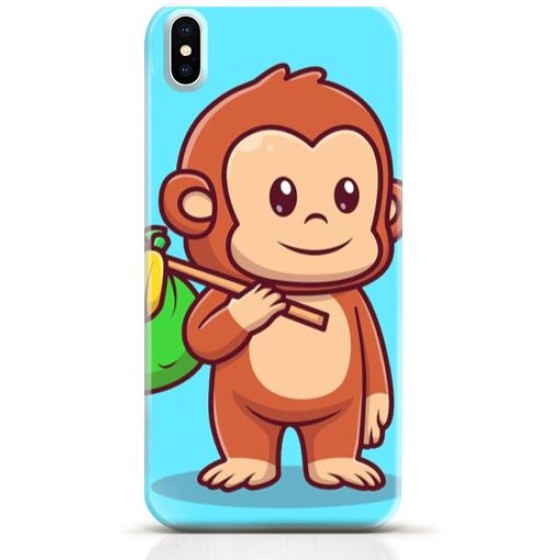 Monkey iPhone XS case Style 15