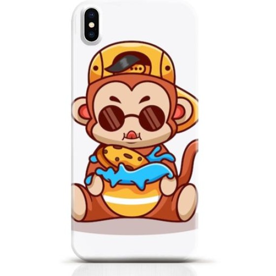 Monkey iPhone XS case Style 19