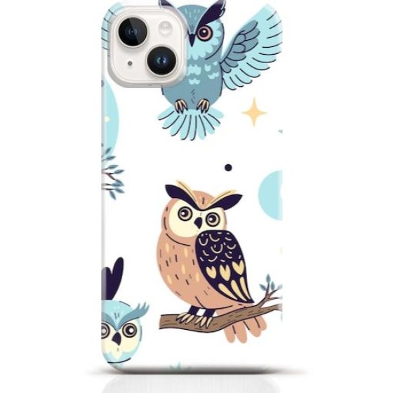 Owl iPhone 13 mini case Style 14