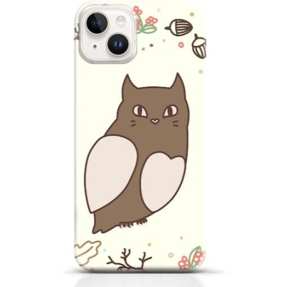Owl iPhone 14 Plus case Style 4