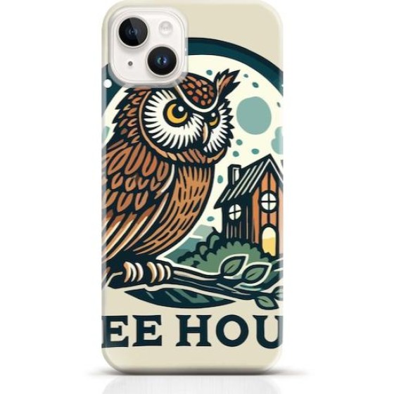 Owl iPhone 15 Plus case Style 12