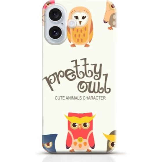 Owl iPhone 16 case Style 13