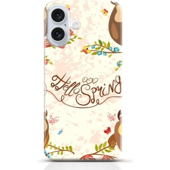 Owl iPhone 16 case Style 15