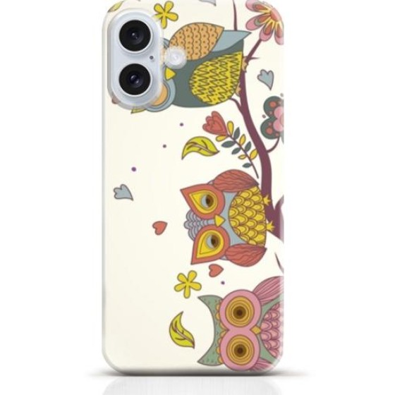 Owl iPhone 16 case Style 16