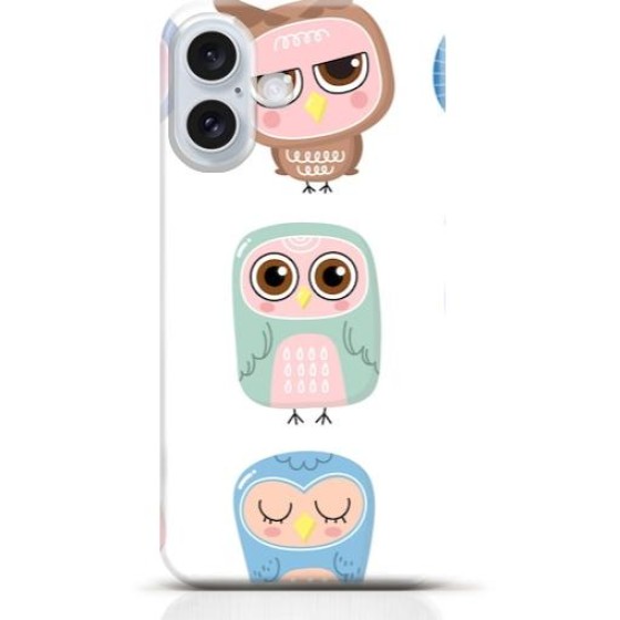 Owl iPhone 16 case Style 7