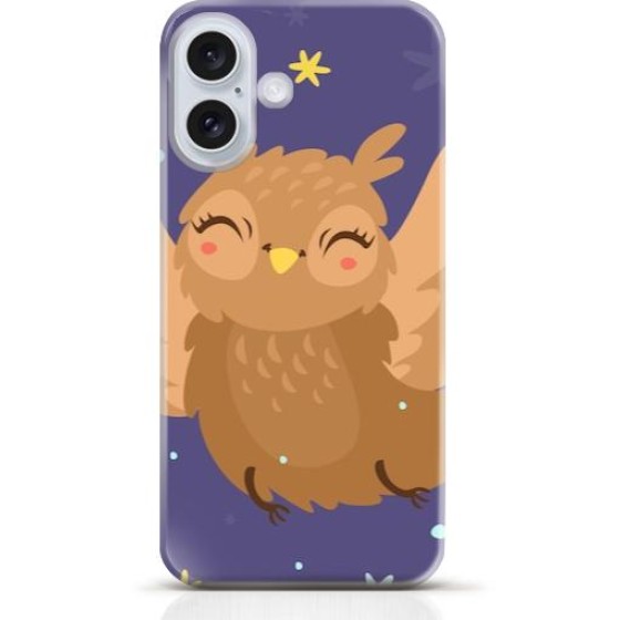 Owl iPhone 16 case Style 8