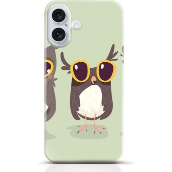 Owl iPhone 16 case Style 9
