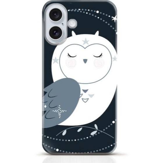 Owl iPhone 16 Plus case Style 6