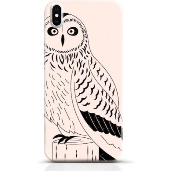 Owl iPhone XS case Style 10