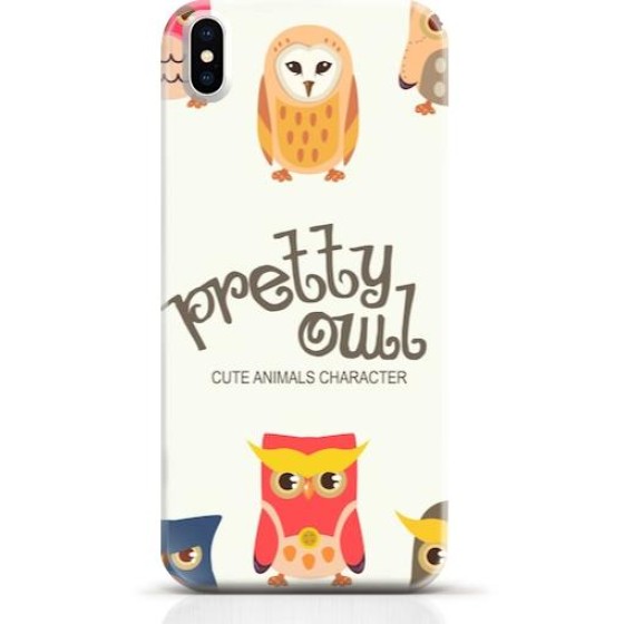 Owl iPhone XS case Style 13