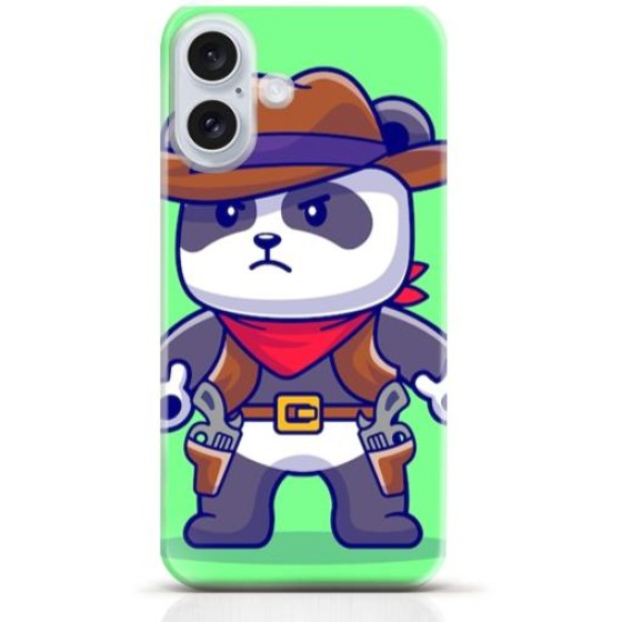 Panda iPhone 16 case Style 19