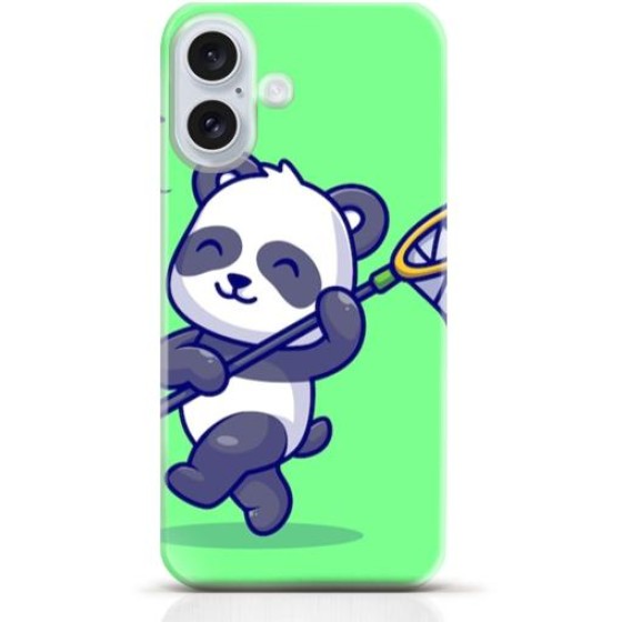 Panda iPhone 16 Plus case Style 18