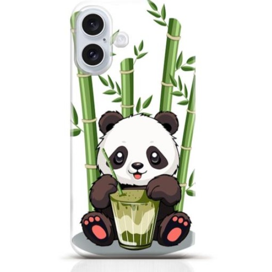 Panda iPhone 16 Plus case Style 2