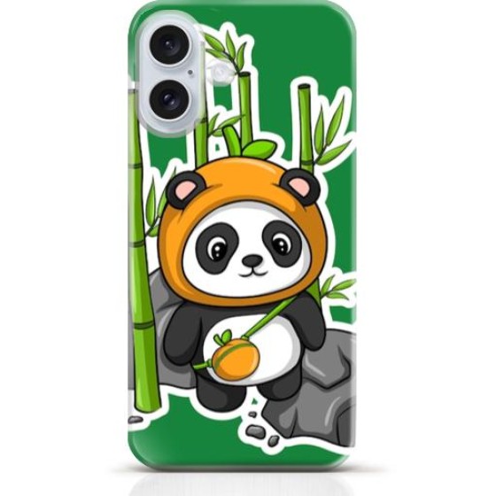 Panda iPhone 16 Plus case Style 4