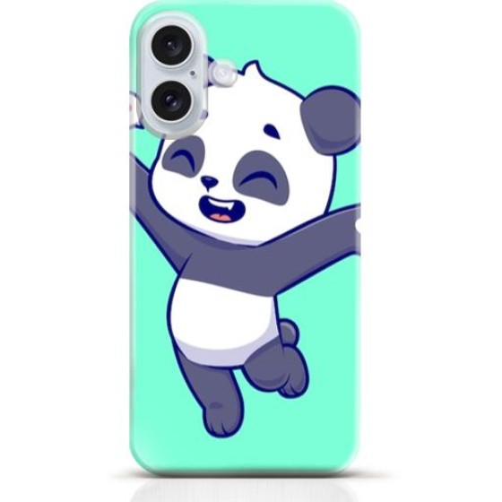 Panda iPhone 16 Plus case Style 9