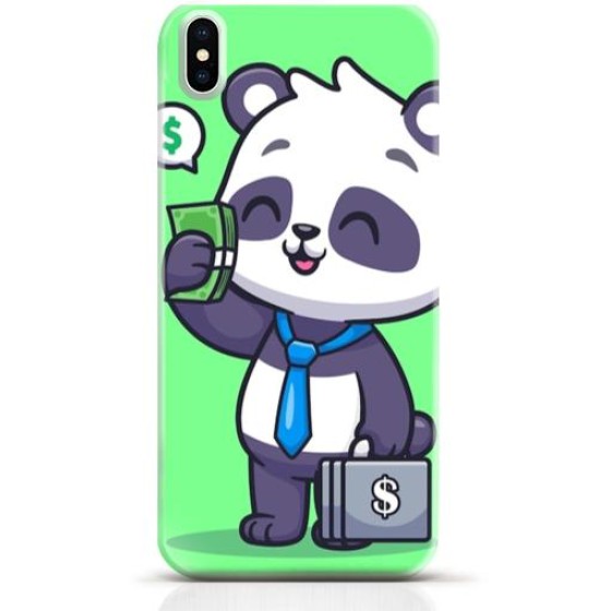 Panda iPhone XS case Style 16
