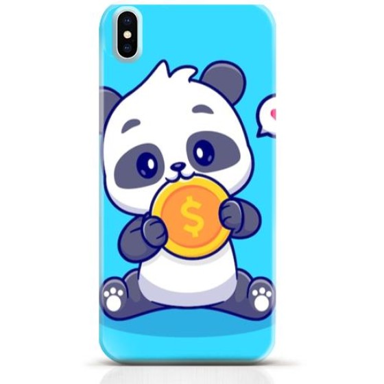 Panda iPhone XS Max case Style 13