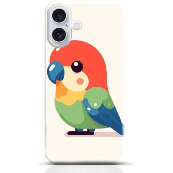 Parrot iPhone 16 case Style 2