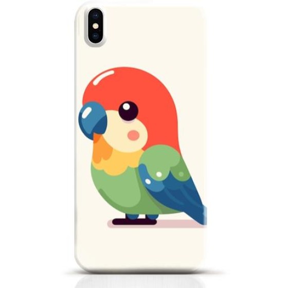 Parrot iPhone XS case Style 2