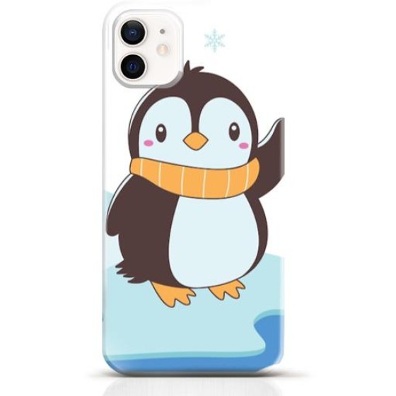 Penguin iPhone 12 case Style 8