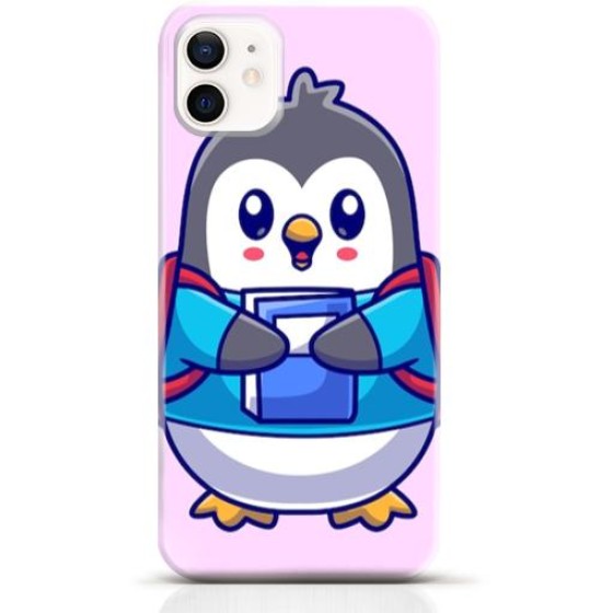 Penguin iPhone 12 mini case Style 17