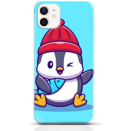 Penguin iPhone 12 mini case Style 18