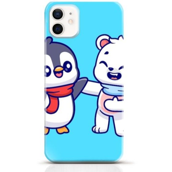 Penguin iPhone 12 mini case Style 21