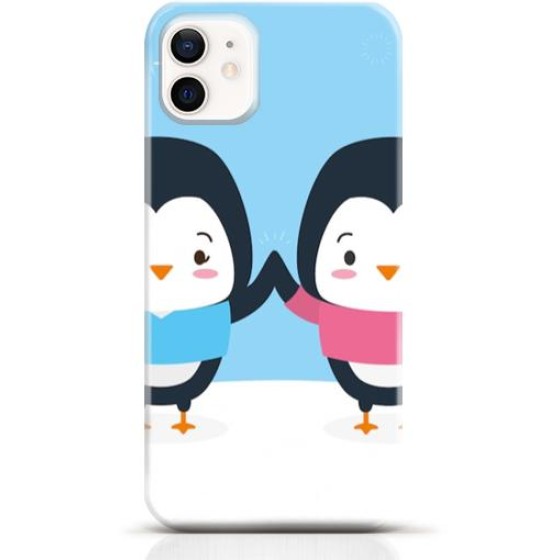 Penguin iPhone 12 mini case Style 5