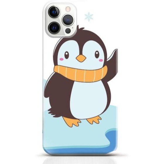 Penguin iPhone 13 Pro case Style 8