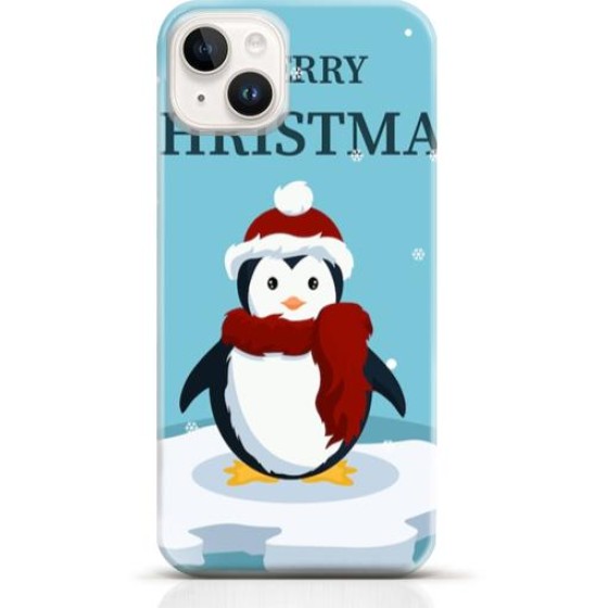 Penguin iPhone 14 Plus case Style 4