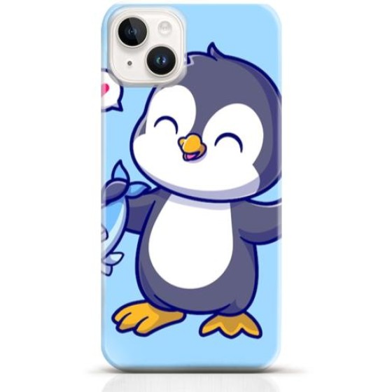 Penguin iPhone 15 case Style 12