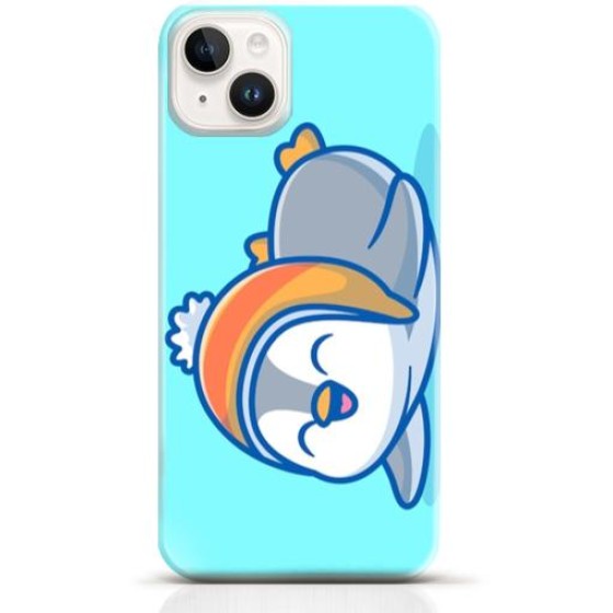 Penguin iPhone 15 Plus case Style 11