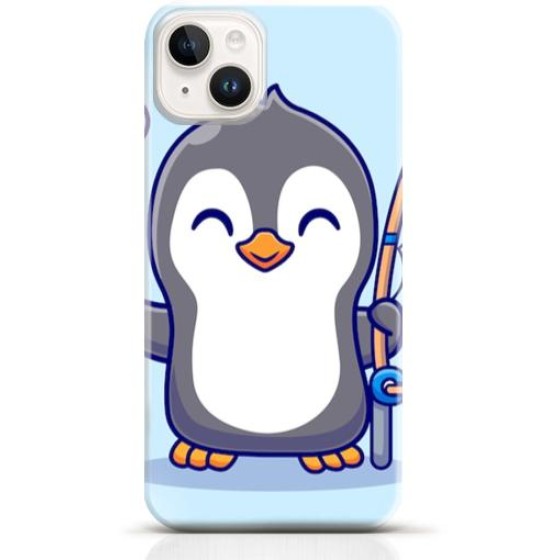 Penguin iPhone 15 Plus case Style 19