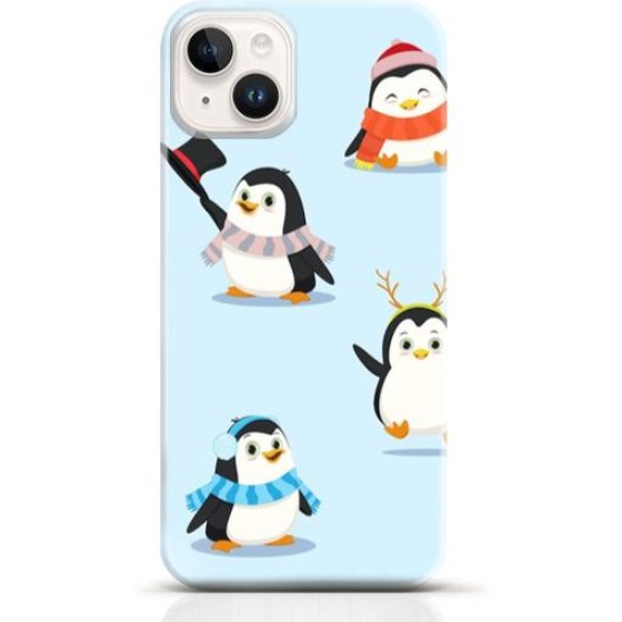 Penguin iPhone 15 Plus case Style 24