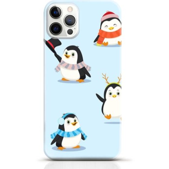 Penguin iPhone 15 Pro case Style 24