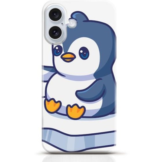 Penguin iPhone 16 case Style 15