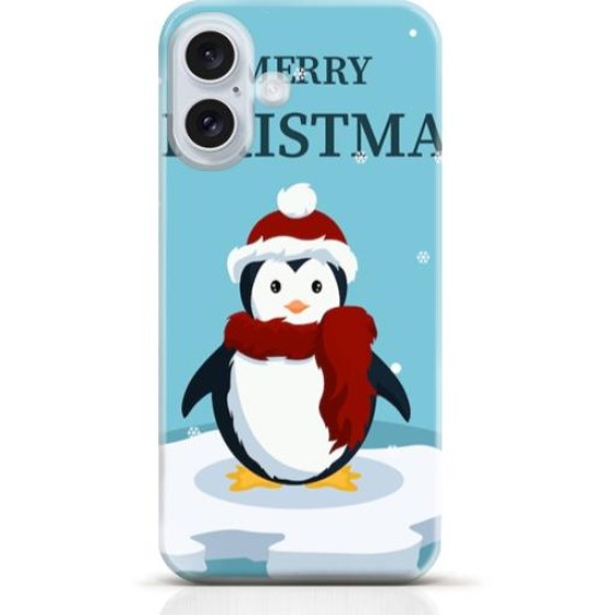 Penguin iPhone 16 case Style 4