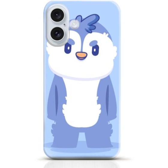 Penguin iPhone 16 Plus case Style 13