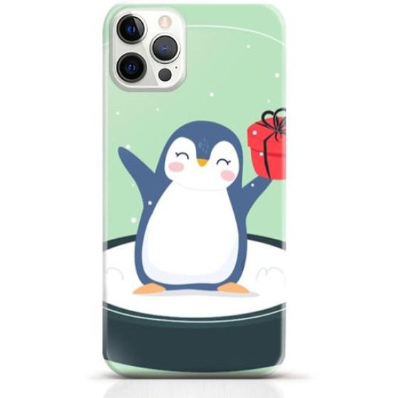 Penguin iPhone 16 Pro Max case Style 3