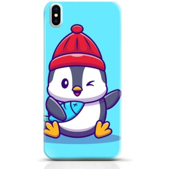 Penguin iPhone X case Style 18
