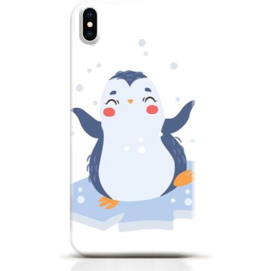 Penguin iPhone XS case Style 14