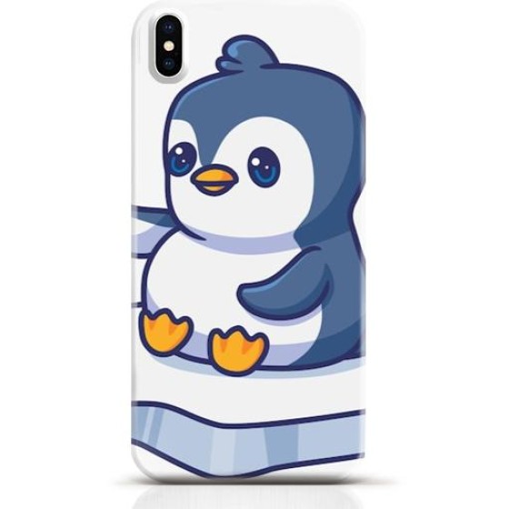 Penguin iPhone XS case Style 15