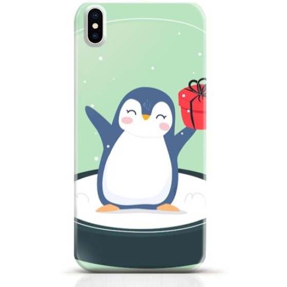 Penguin iPhone XS case Style 3