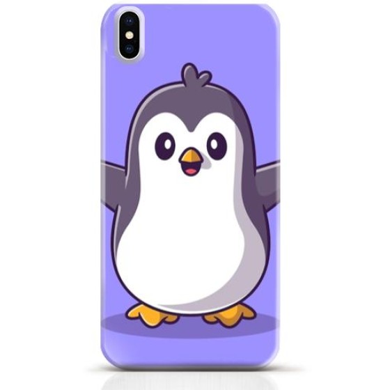 Penguin iPhone XS case Style 7