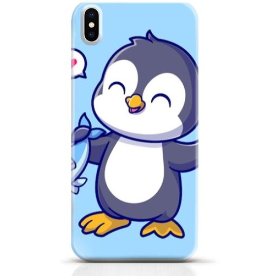 Penguin iPhone XS Max case Style 12