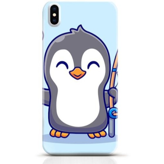 Penguin iPhone XS Max case Style 19